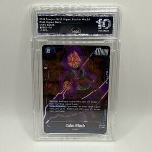 Dragon Ball Super Fusion World Awakened Pulse Goku Black #039 Graded 10 Gem Tcg